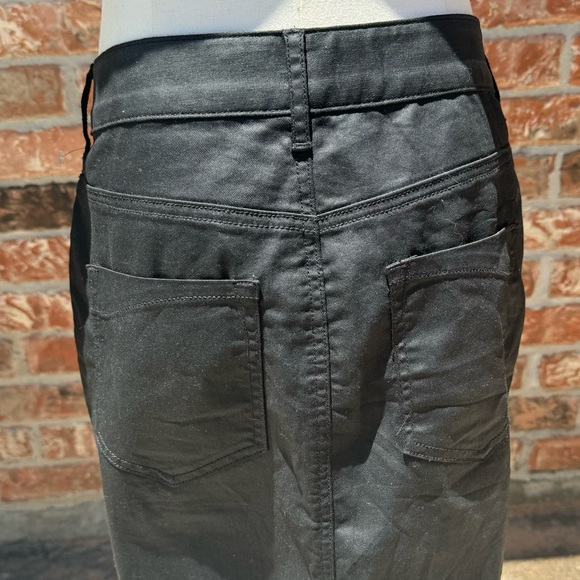 Express black pencil denim midi skirt / 6 / Excellent condition - Picture 6 of 13